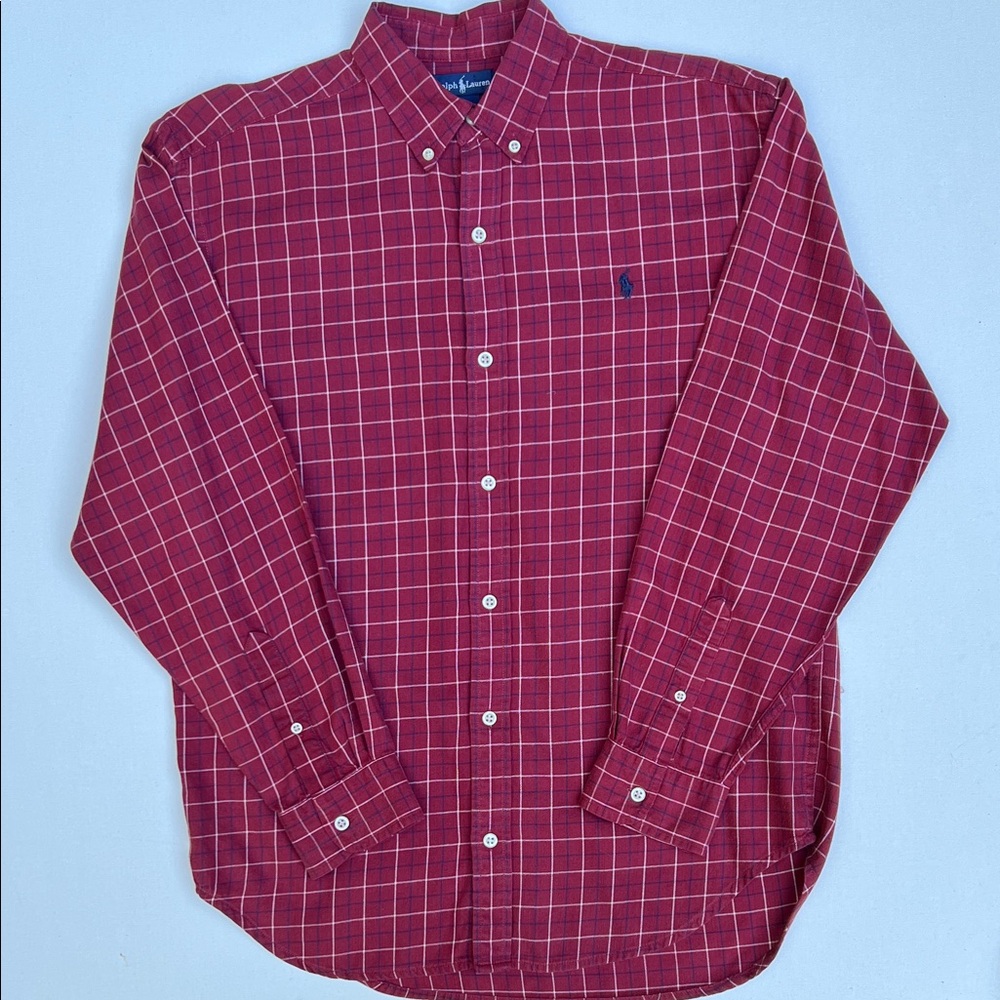 🍁Vtg boys Ralph Lauren button down🍁